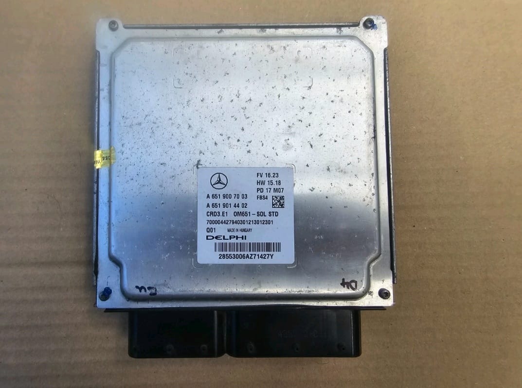 Mercedes Delphi CRD3 FBS4 ECU A6519007003 product photo for postal ECU personalisation service